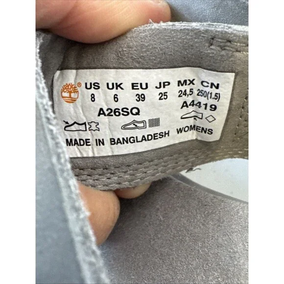 TIMBERLAND Koralyne Platform Wedge Leather Sandals Women’s US 8 EU 39 - Picture 8 of 11